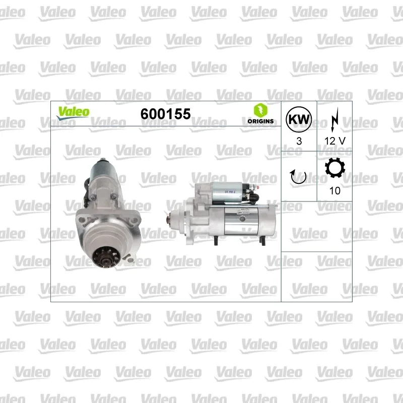 Marş Dinamosu VALEO 616438 – Hyundai / Kia