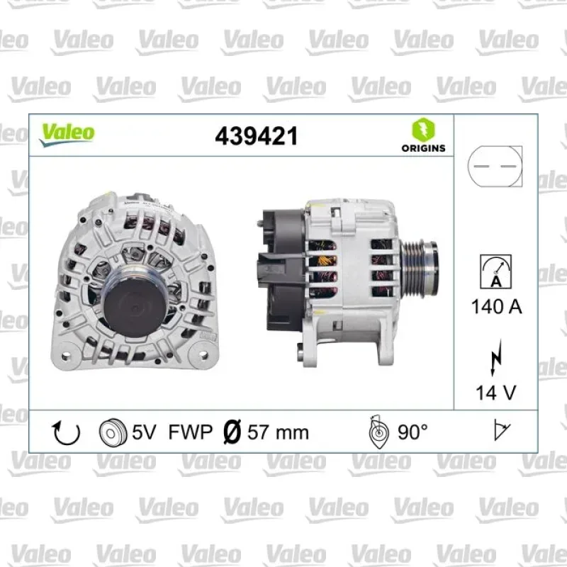 Alternatör VALEO 439421
