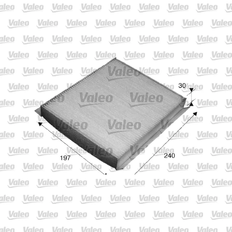 Polen Filtresi VALEO 715540 – Honda Civic