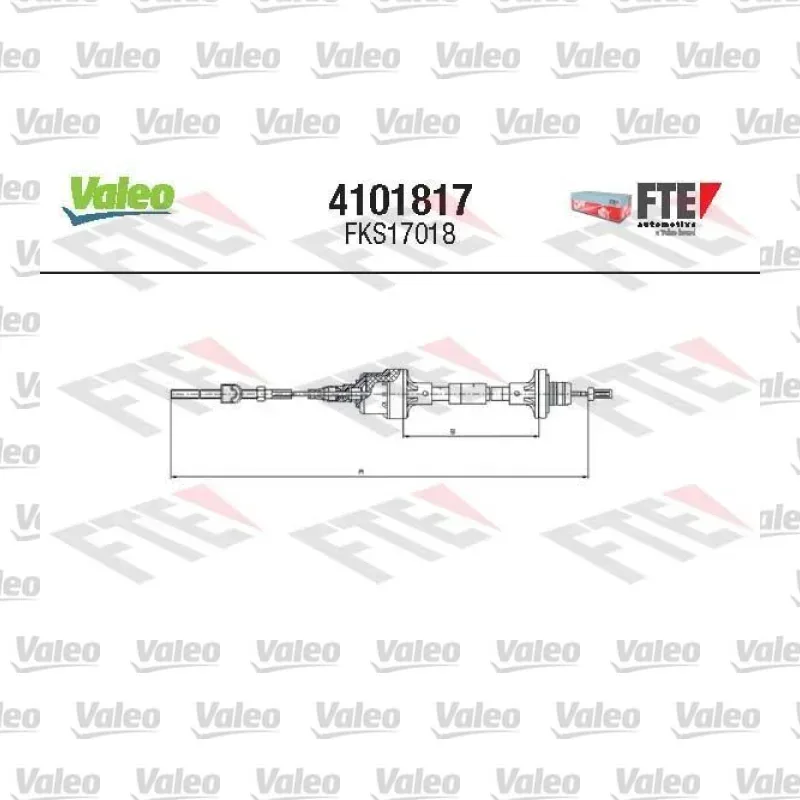 Debriyaj Teli VALEO 4101817 – Opel Astra