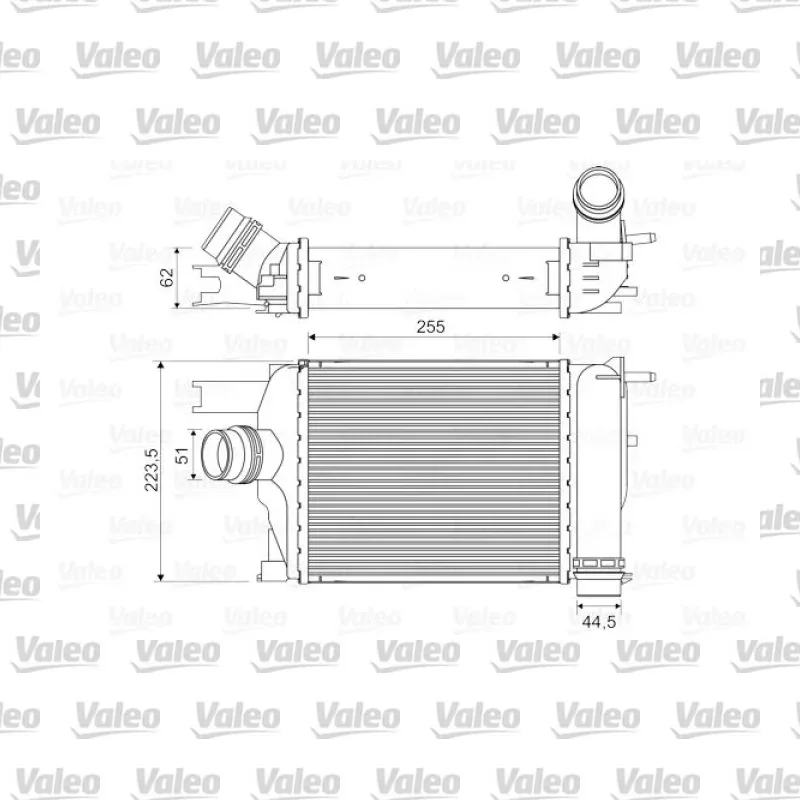 Turbo Radyatörü VALEO 818609 – Renault / Dacia