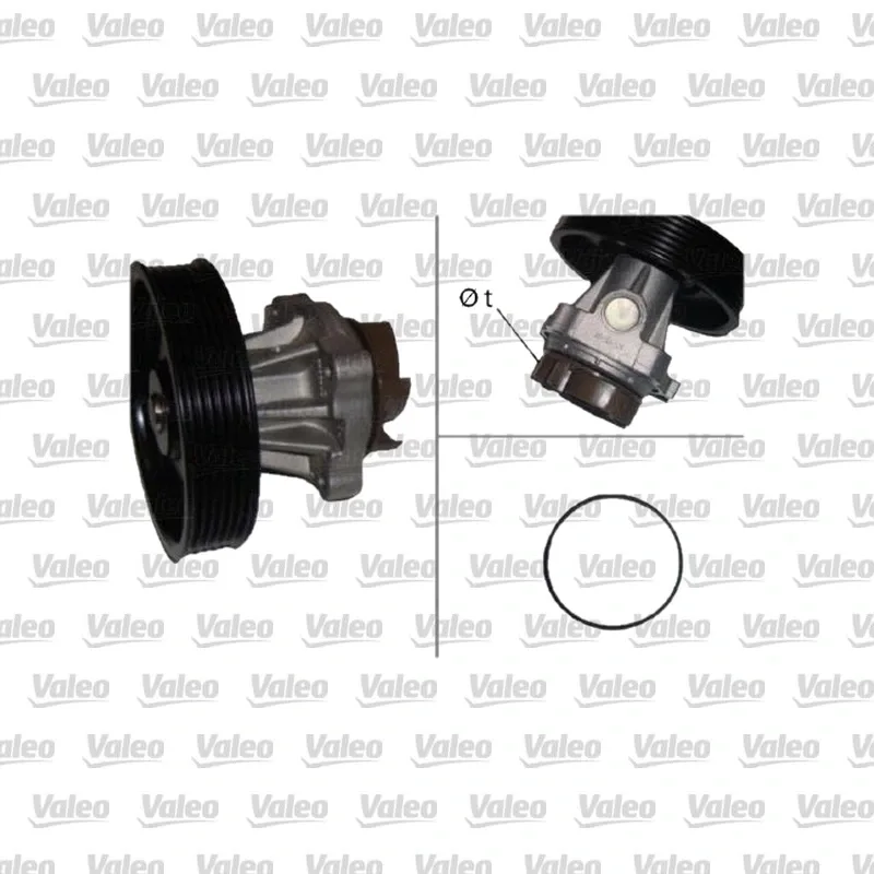 Devirdaim Su Pompası VALEO 506716