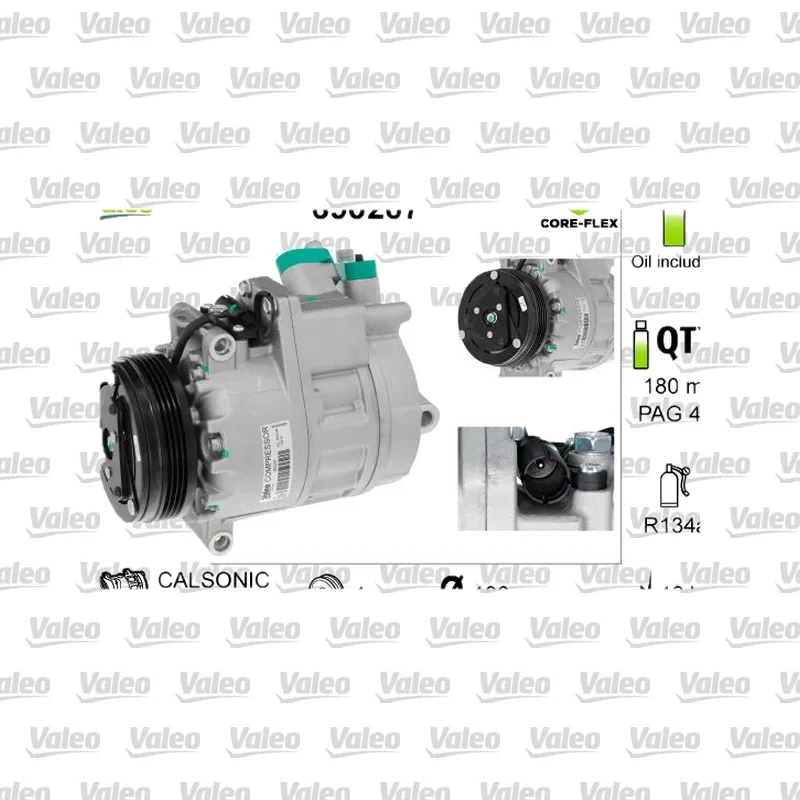 Klima Kompresörü VALEO 690207 – BMW X5 4.4 i / 4.8