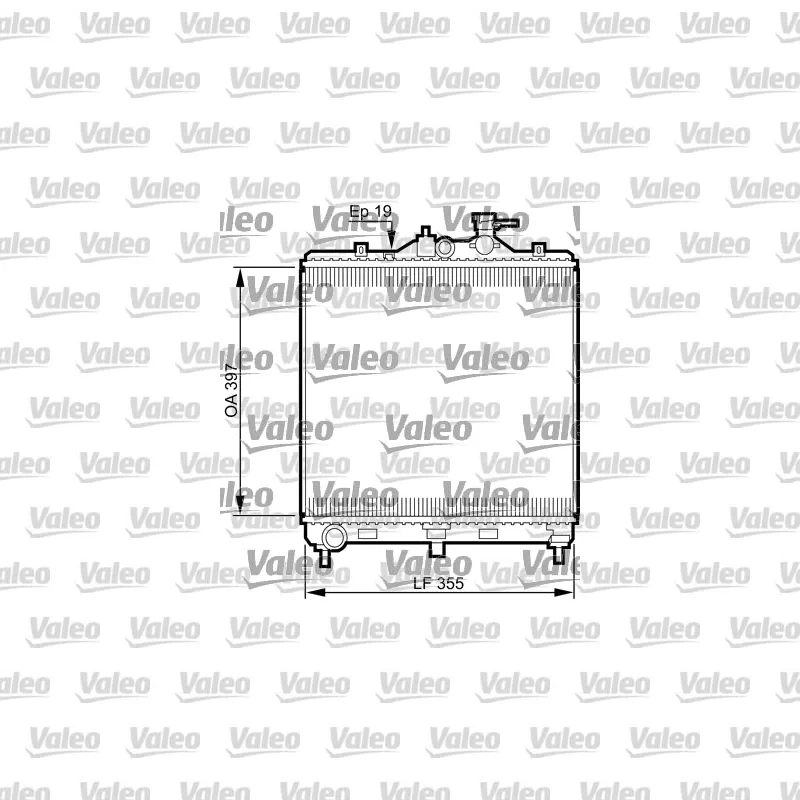 Kia Picanto 1.0 Su Radyatörü – VALEO 735522