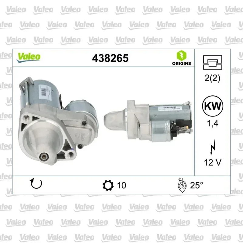Marş Dinamosu VALEO 438265 – Mercedes-Benz Sprinter