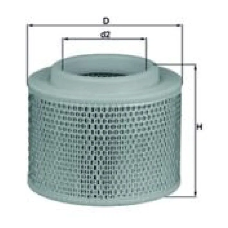 Hava Filtresi MAHLE LX 2808/1 – FORD / MAZDA / TOYOTA