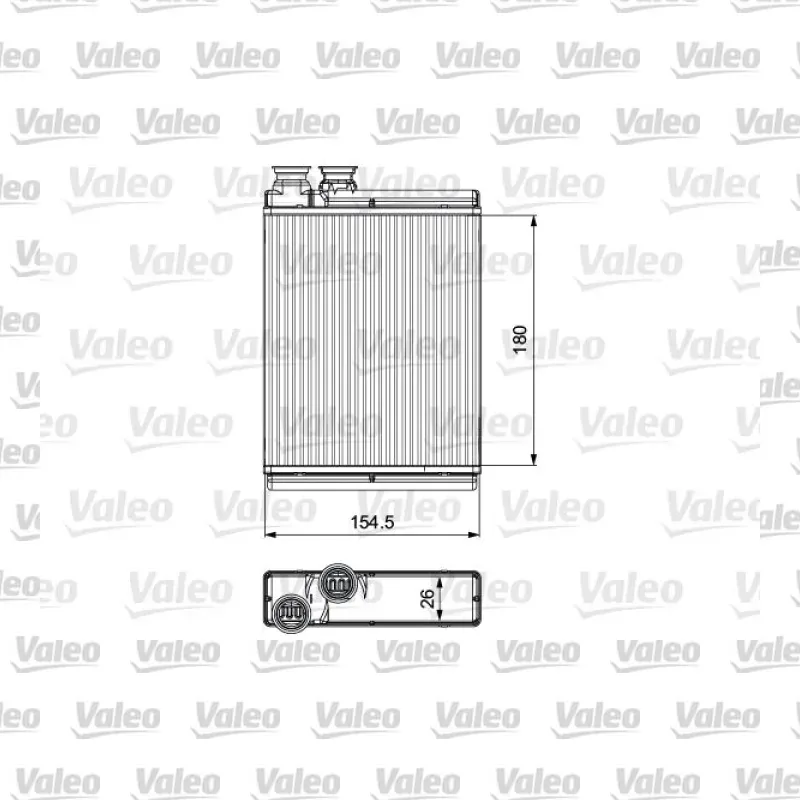Kalorifer Radyatörü VALEO 811517 – Citroen / DS