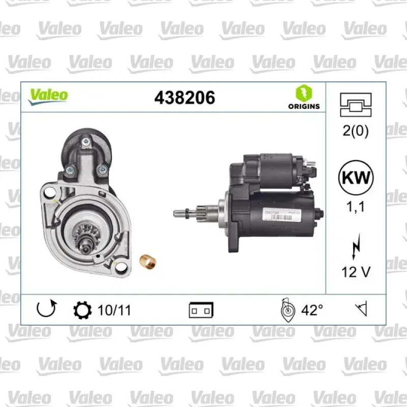 Marş Dinamosu VALEO 438206