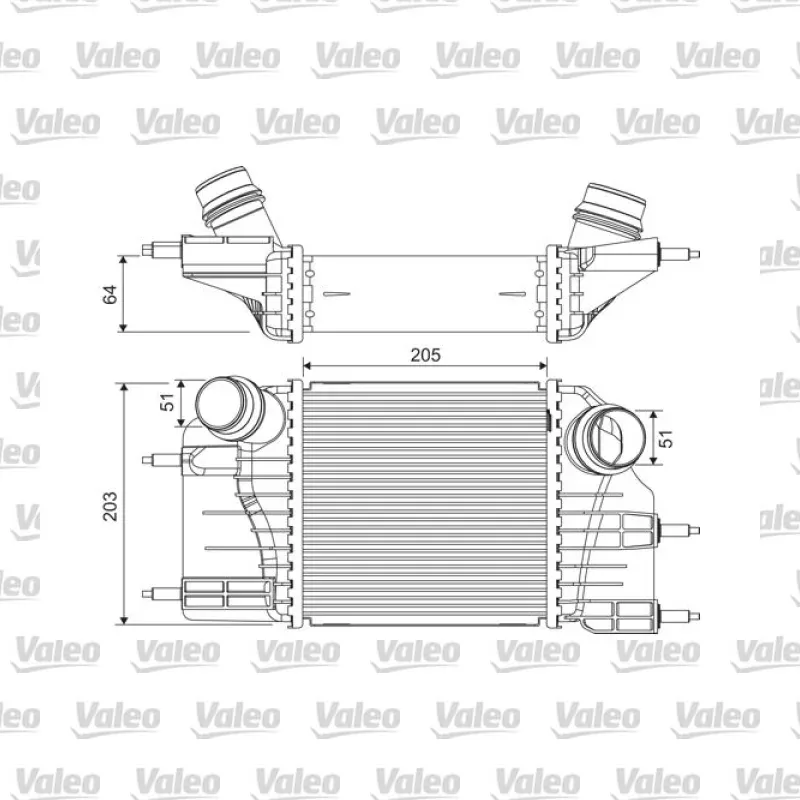 Nissan Note 1.5 dCi Turbo Radyatörü – VALEO 822908