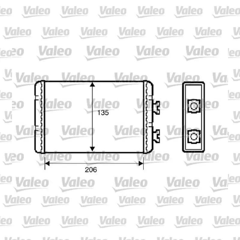 Kalorifer Radyatörü VALEO 812220 – BMW 320i