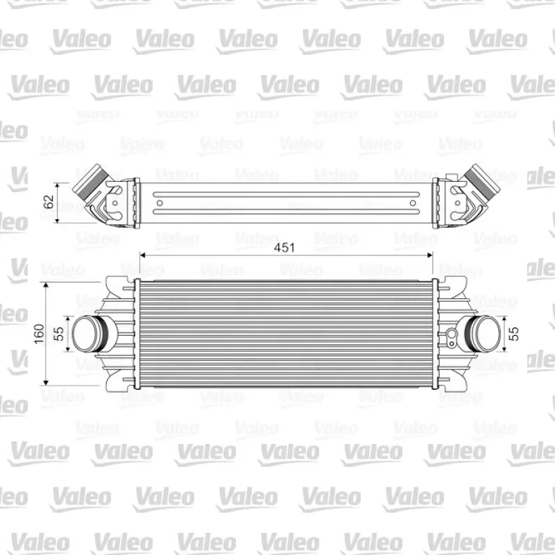 Turbo Radyatörü VALEO 818644 – Ford Transit