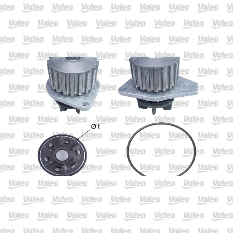 Devirdaim Su Pompası VALEO 506035 – Peugeot / Citroen