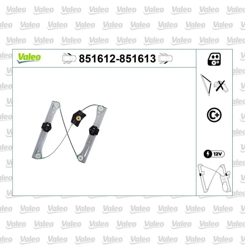 Cam Krikosu Ön Sol VALEO 851612 – Mercedes-Benz / MINI