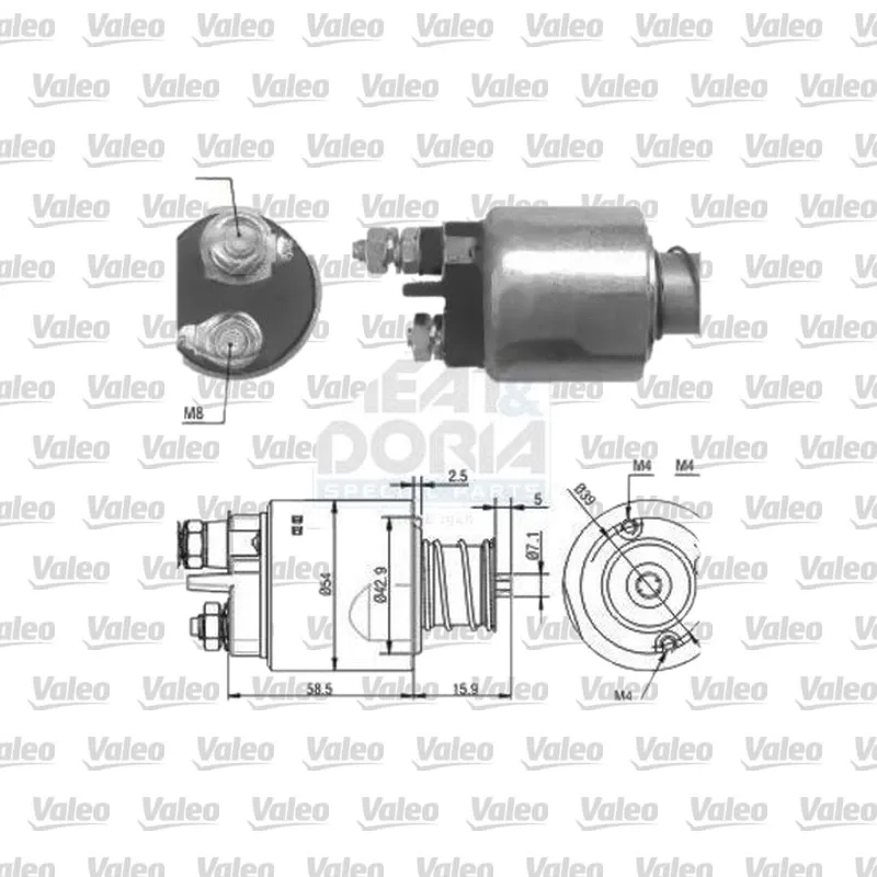 Marş Otomatiği VALEO 595840 – Opel / Fiat
