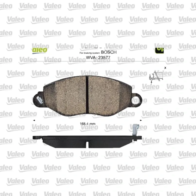 Fren Disk Balata Ön VALEO 872577 – Ford Transit