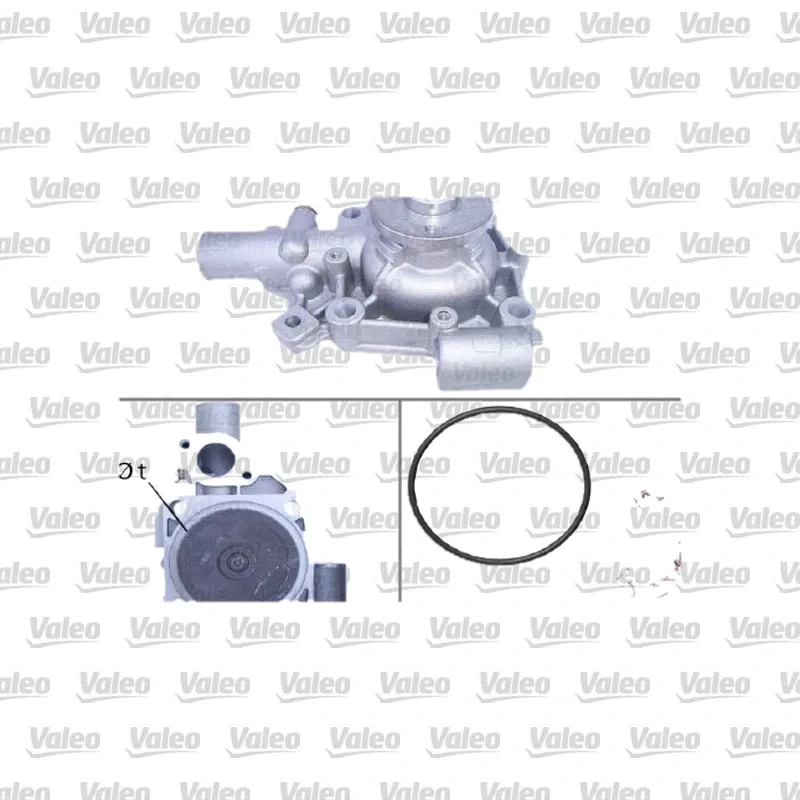 Devirdaim Su Pompası VALEO 506106 – Renault Master 2.4 D / 2.5