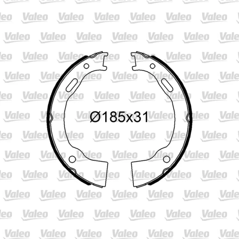 Fren Pabuçlu Balata Arka VALEO 564317 – Jeep Grand Cherokee / Cherokee