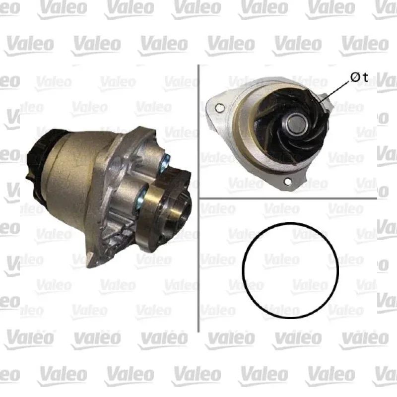Devirdaim Su Pompası VALEO 506587 – Volkswagen / Seat