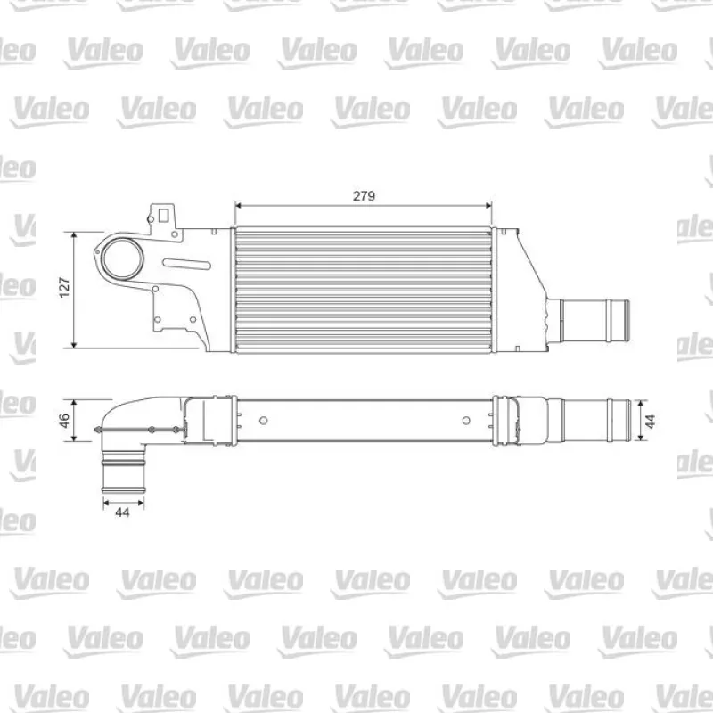 Turbo Radyatörü VALEO 818728 – Opel Corsa / Combo