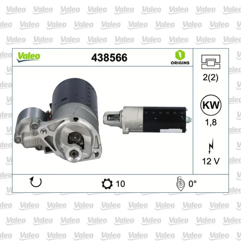 Marş Dinamosu VALEO 438566 – Mercedes-Benz Sprinter