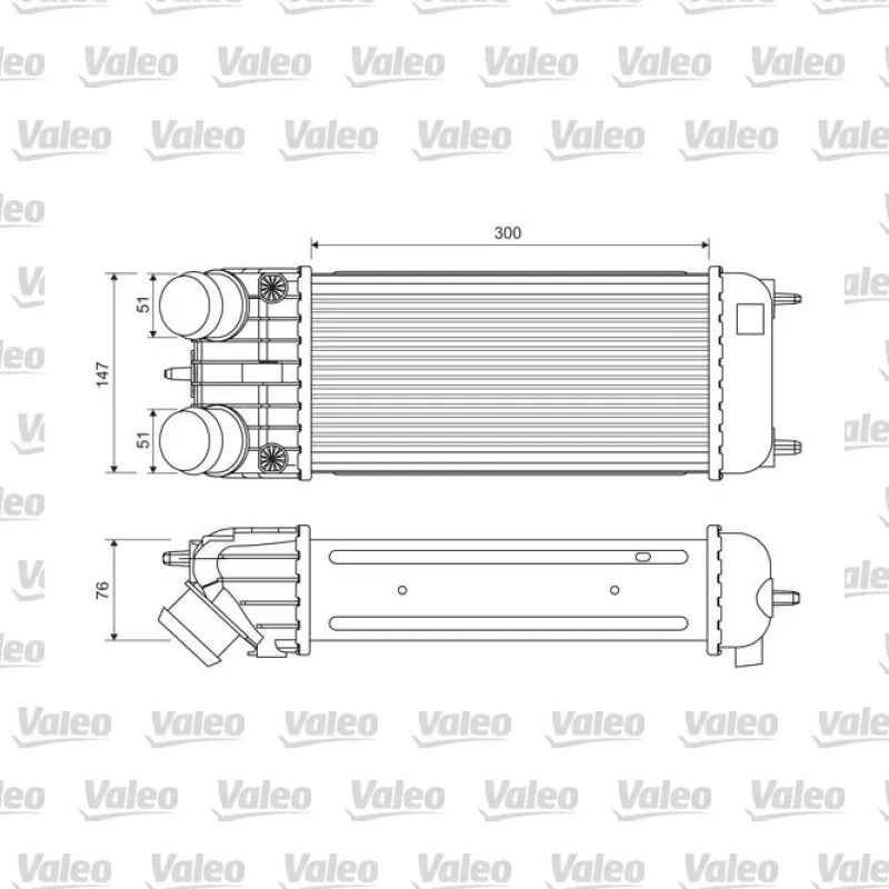 Turbo Radyatörü VALEO 818385