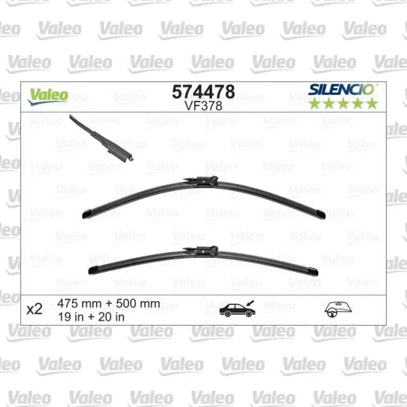 Silecek Süpürgesi Ön VALEO 574478 – MINI Countryman 1.6 / 2.0