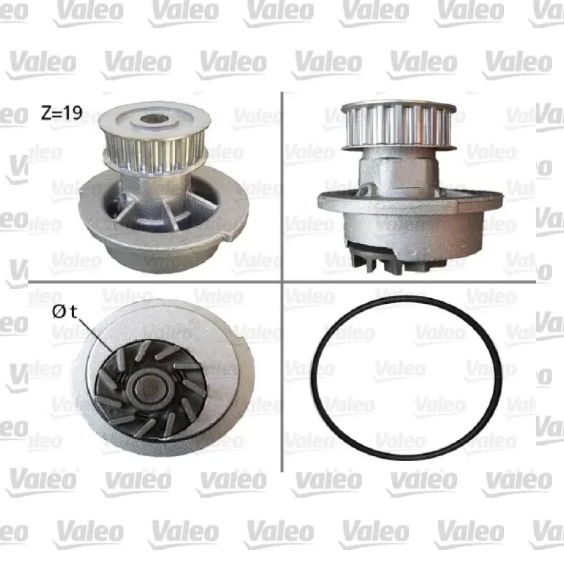 Devirdaim Su Pompası VALEO 506007 – Opel Astra