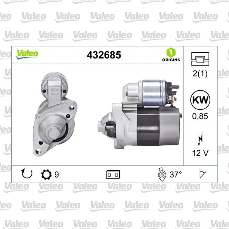 Marş Dinamosu VALEO 432685 – Renault / Dacia