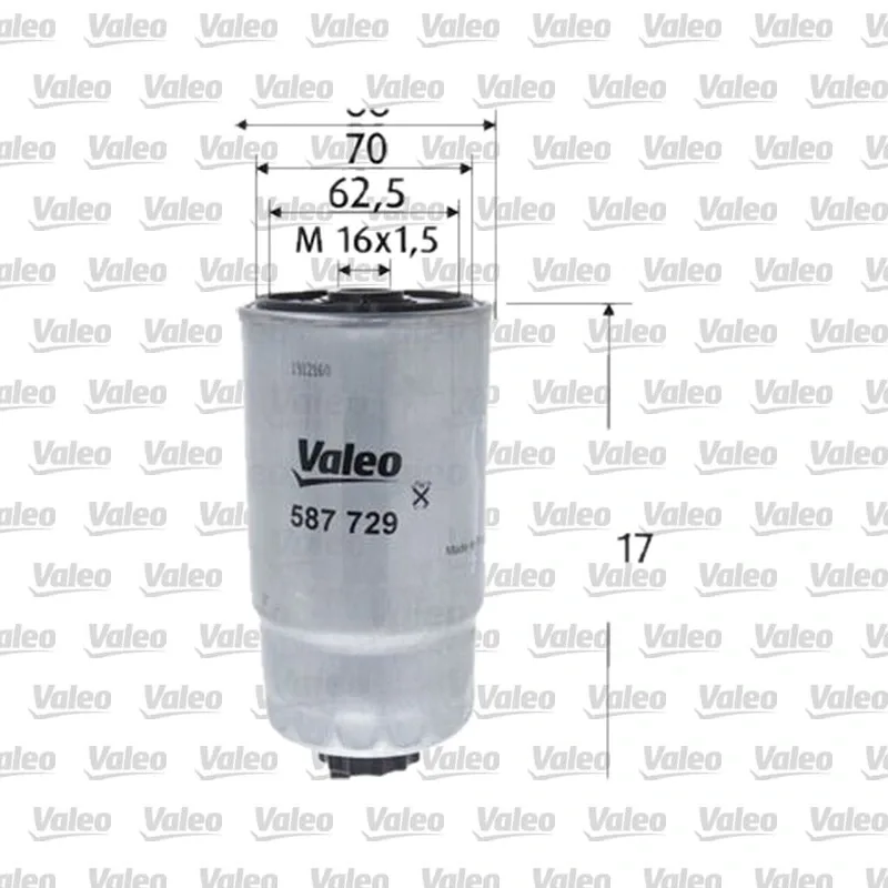 Yakıt Filtresi VALEO 587729 – Fiat / Alfa Romeo
