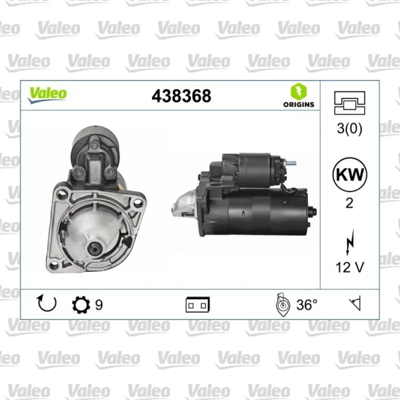 Marş Dinamosu VALEO 438368