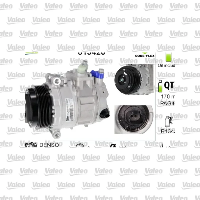 Klima Kompresörü VALEO 813420 – Mercedes-Benz C 200
