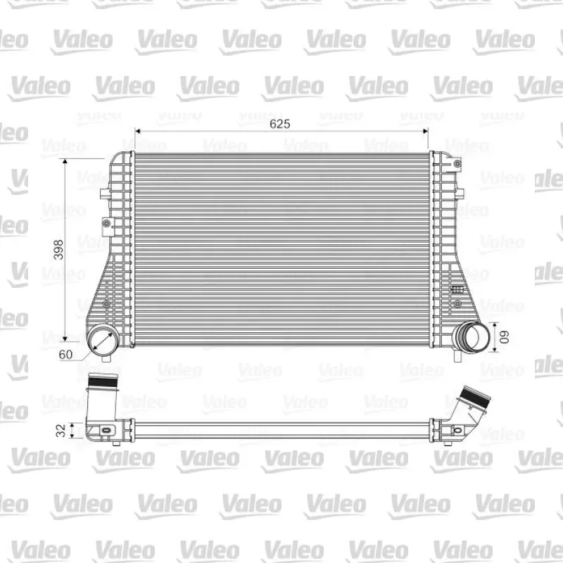 Turbo Radyatörü VALEO 818339