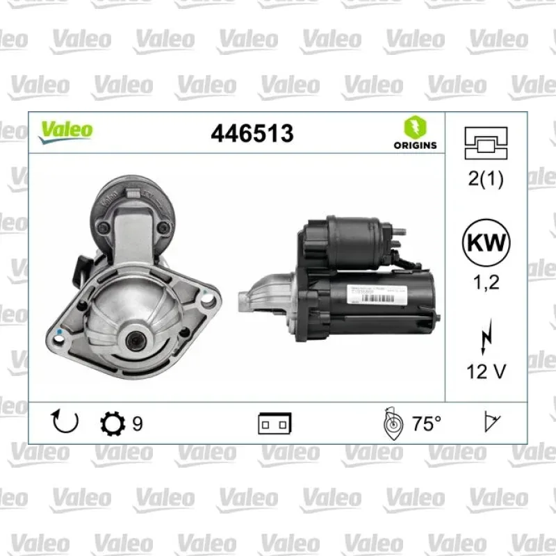 Marş Dinamosu VALEO 446513 – Opel Astra / Corsa