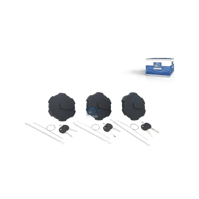 Havalandırmasız Kilitli Yakıt Deposu Kapağı Takımı DT Spare Parts 2.00243 – MAN / Volvo