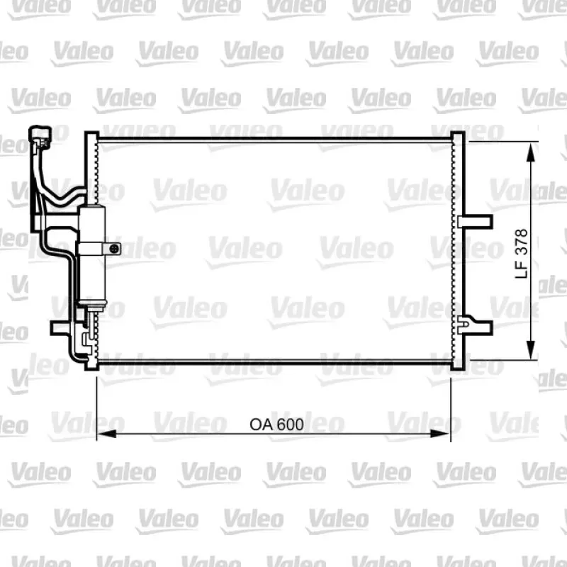 Klima Radyatörü VALEO 814265 – Mazda 3