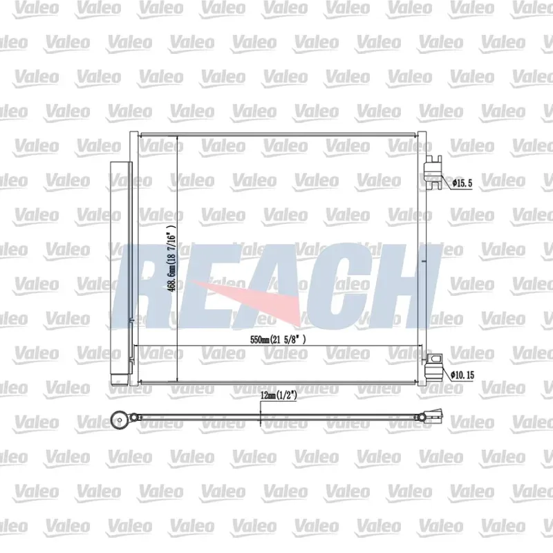 Klima Radyatörü VALEO 860081 – Renault / Nissan