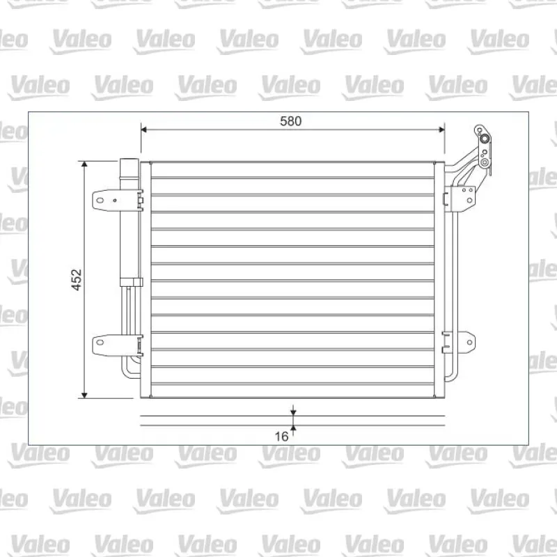 Klima Radyatörü VALEO 814091 – Volkswagen Tiguan