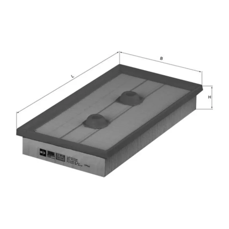 Hava Filtresi MAHLE LX 1643 – AUDI / SKODA / VW