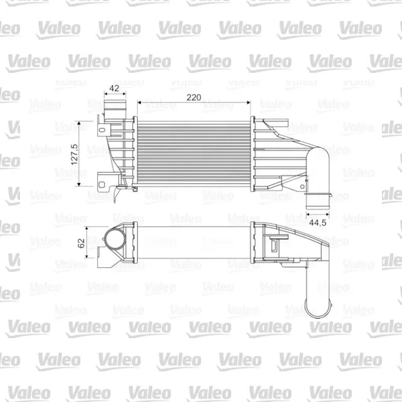 Opel Astra 1.7 CDTI Turbo Radyatörü – VALEO 818555