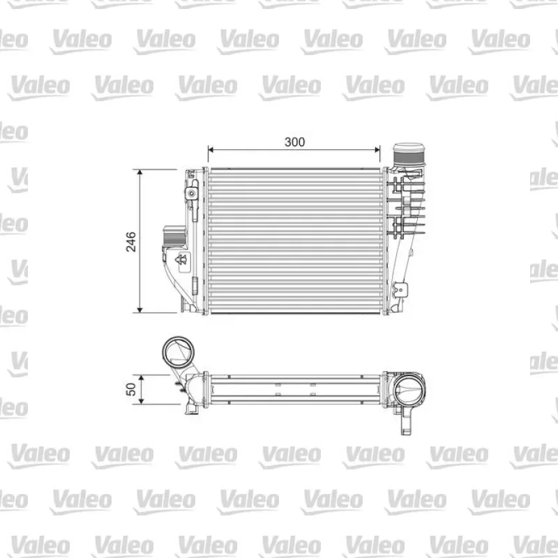Turbo Radyatörü VALEO 818304