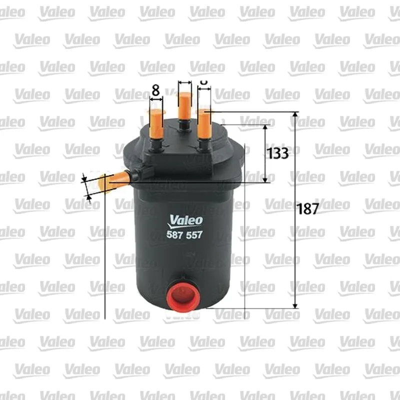 Yakıt Filtresi VALEO 587557 – Renault Megane / Scenic