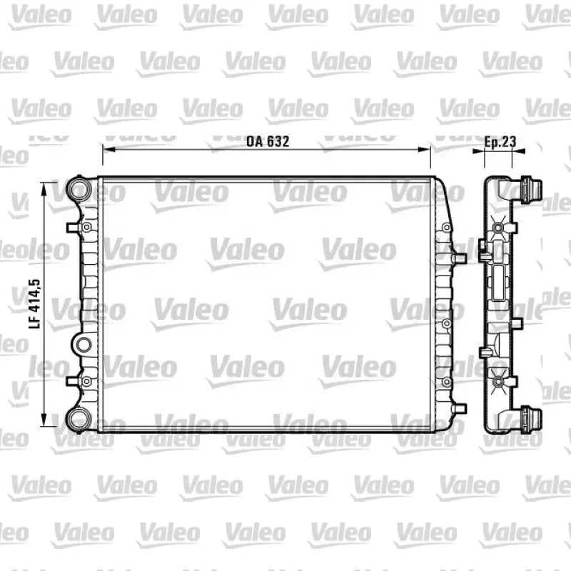 Su Radyatörü VALEO 732862 – Ford Fiesta / B-Max