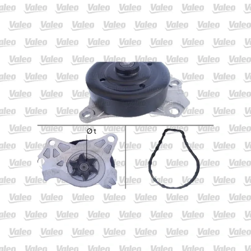 Devirdaim Su Pompası VALEO 506852 – Citroen / Toyota