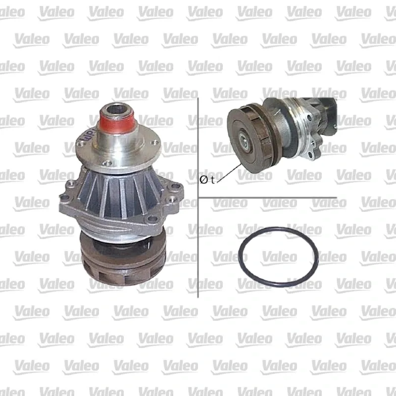 Devirdaim Su Pompası VALEO 506289 – BMW / Land Rover