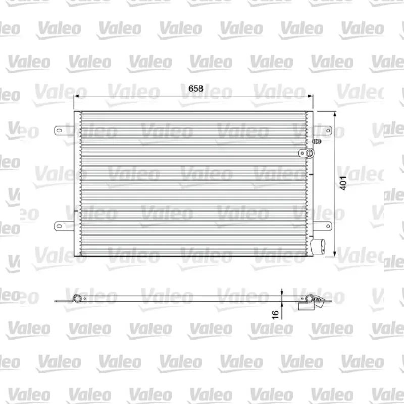 Klima Radyatörü VALEO 814004 – Audi A6