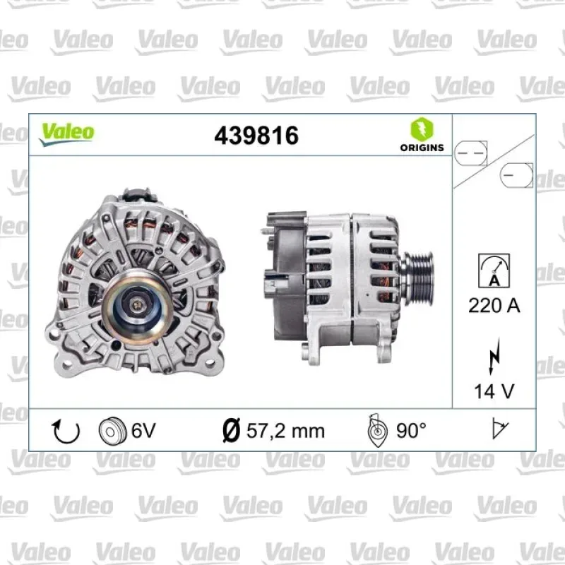 Audi Q7 3.0 TFSI Alternatör – VALEO 439816