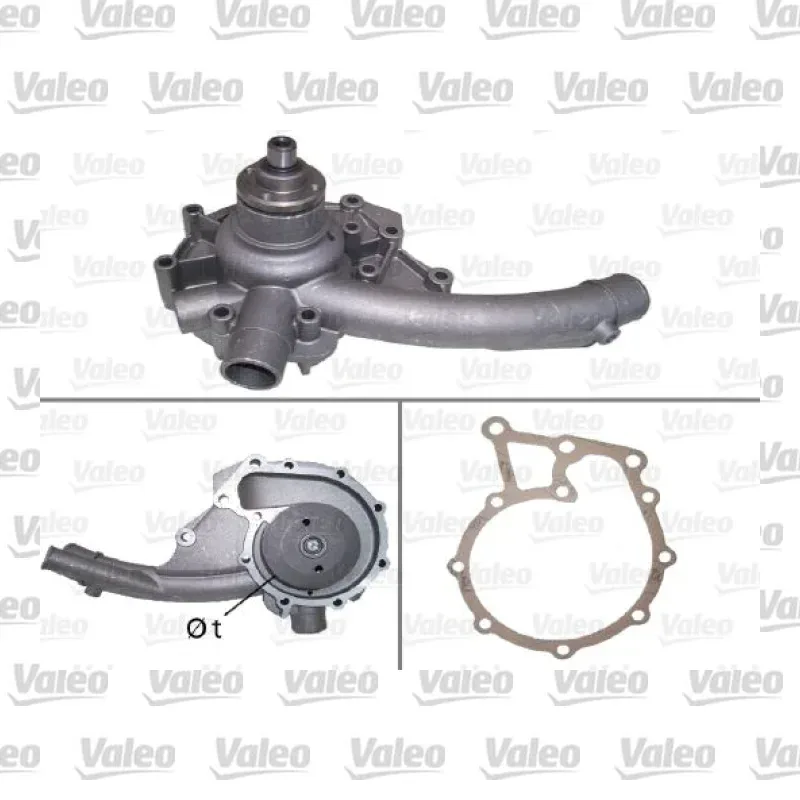 Devirdaim Su Pompası VALEO 506095 – Mercedes-Benz 190 E 1.8 / 2.5