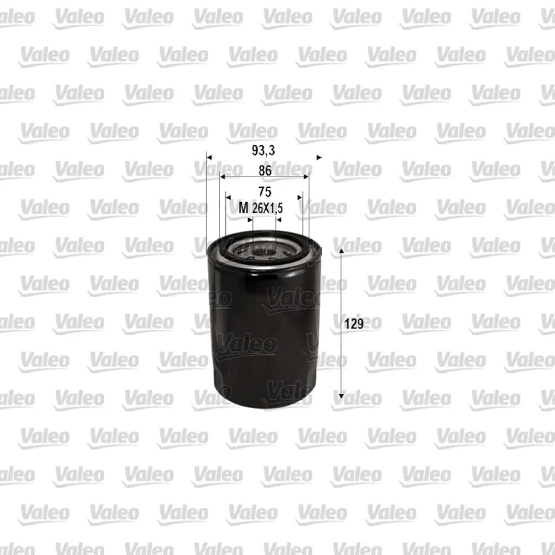 Yağ Filtresi VALEO 586076 – Opel / Mazda