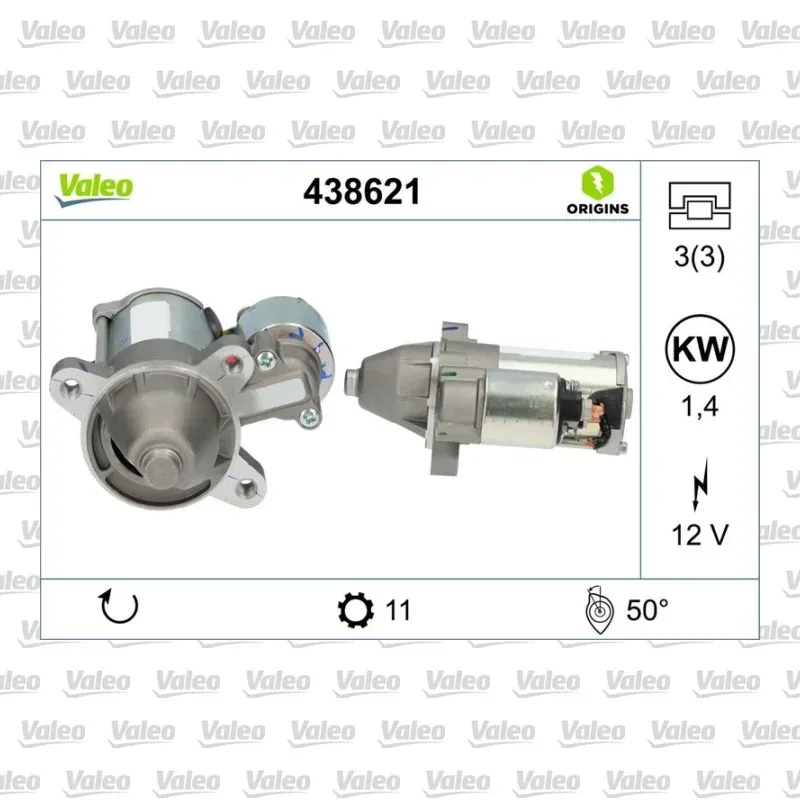Marş Dinamosu VALEO 438621 – Ford Focus