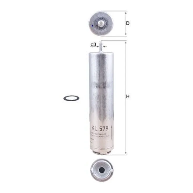 Yakıt Filtresi MAHLE KL 579D – BMW / MINI